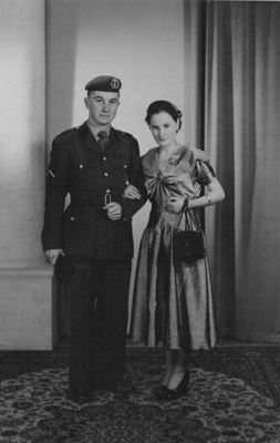 mijn ouders in ondertrouw, 26 januari 1955